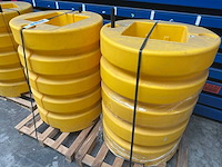 Kunststof kolombeschermer 40x40cm (3x) - afbeelding 3 van  5