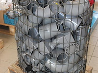 Kunststof koppelingen in diverse maten en uitvoeringen in draagmand. - afbeelding 3 van  3