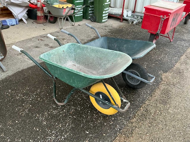 Kunststof kruiwagen (2x) - afbeelding 1 van  3