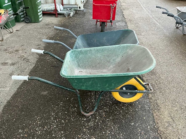 Kunststof kruiwagen (2x) - afbeelding 2 van  3