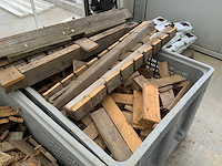 Kunststof kuubkist met hout (2x) - afbeelding 3 van  9