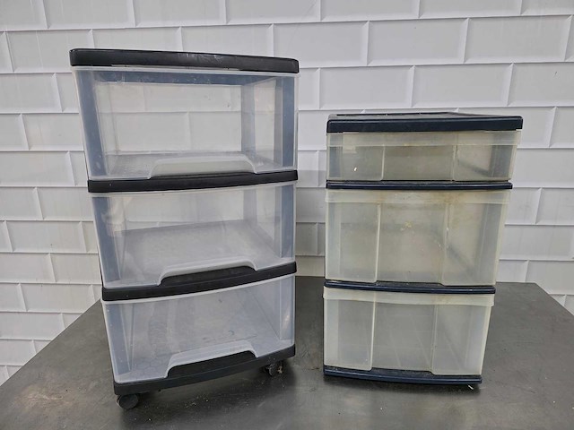 Kunststof ladenkast (2x) - afbeelding 2 van  4