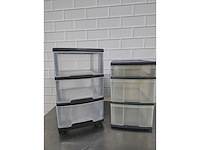 Kunststof ladenkast (2x) - afbeelding 3 van  4