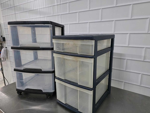 Kunststof ladenkast (2x) - afbeelding 4 van  4