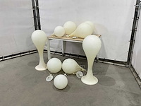 Kunststof lampen (9x) - afbeelding 1 van  9