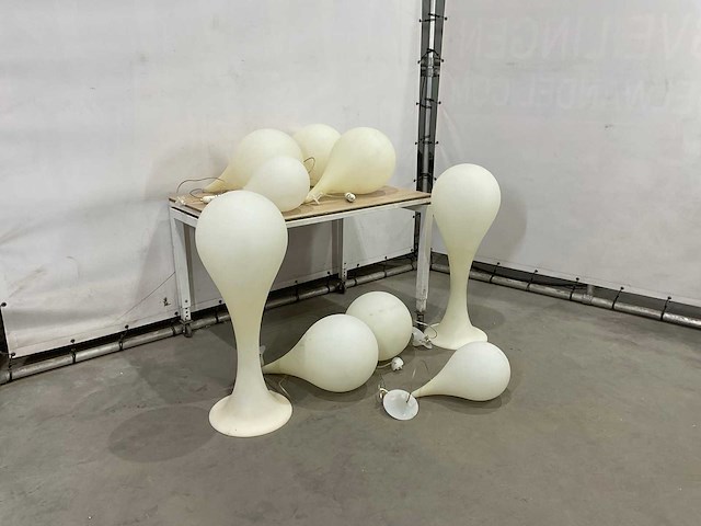 Kunststof lampen (9x) - afbeelding 2 van  9