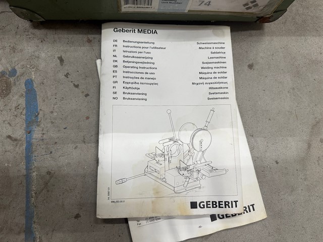 Kunststof lasapparaat geberit, media 84 - afbeelding 7 van  7