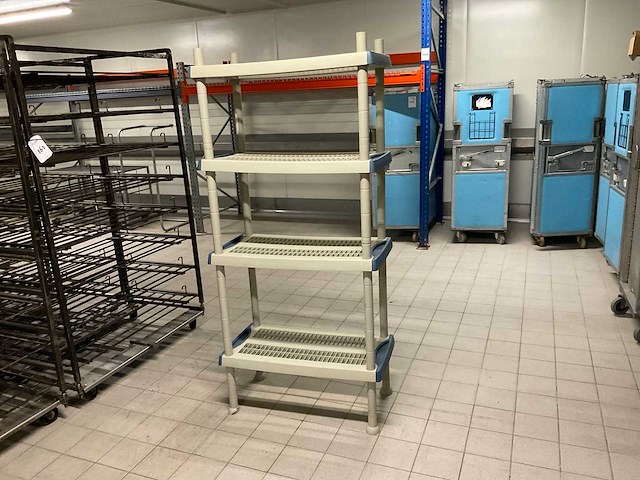 Kunststof magazijnstelling (4x) - afbeelding 3 van  6
