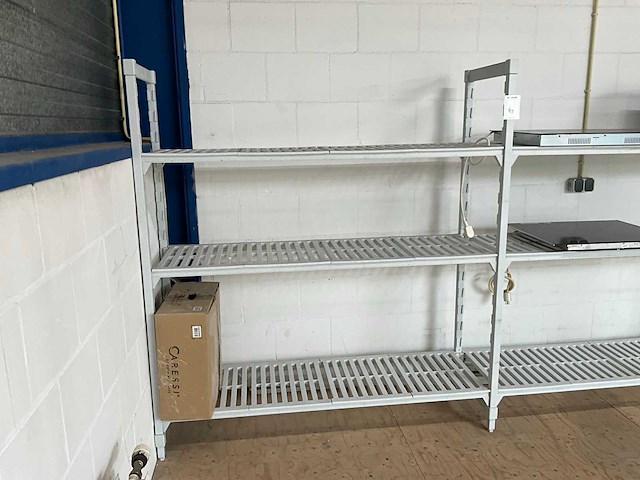 Kunststof magazijnstelling (8-secties) - afbeelding 2 van  3