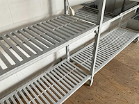 Kunststof magazijnstelling (8-secties) - afbeelding 3 van  3