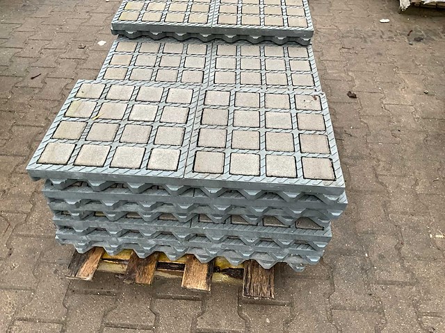 Kunststof mat met klinker (17x) - afbeelding 3 van  4