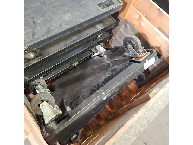 Kunststof onderstel trolley, engels - afbeelding 4 van  5