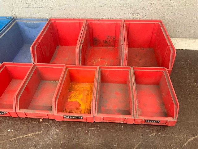 Kunststof opbergbakjes (19x) - afbeelding 2 van  4