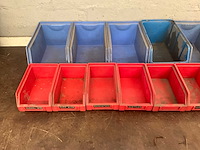 Kunststof opbergbakjes (19x) - afbeelding 4 van  4