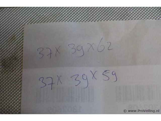 Kunststof opbergladeblok met 3 laden - 2 stuks - afbeelding 4 van  4