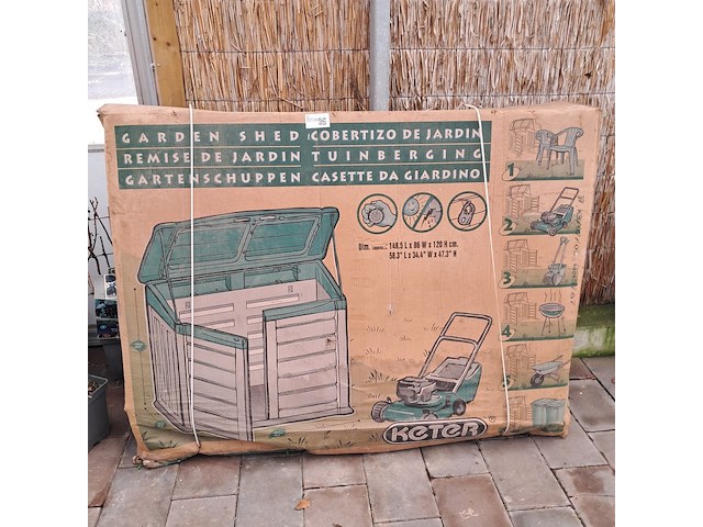 Kunststof opslagbox keter - afbeelding 1 van  9