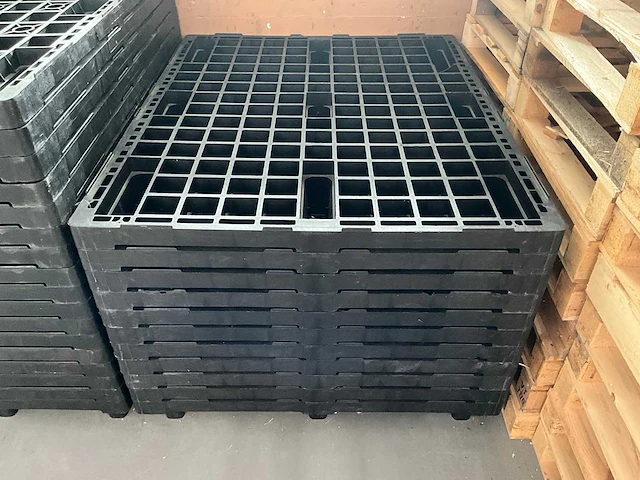 Kunststof pallet (10x) - afbeelding 1 van  3