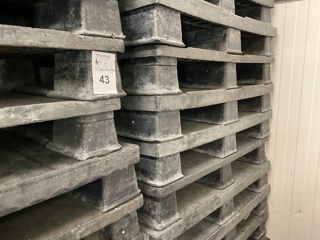 Kunststof pallet (45x) - afbeelding 2 van  4