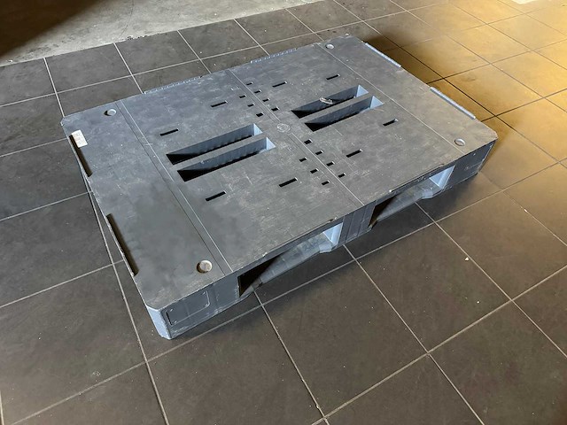 Kunststof pallet 80x120cm 4-weg (14x) - afbeelding 2 van  4