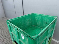 Kunststof palletbox 1200x1000x760 mm (2x) - afbeelding 2 van  4