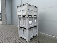 Kunststof palletbox 1200x1000x760 mm (3x) - afbeelding 1 van  3