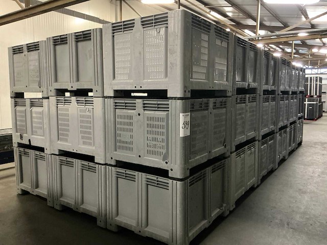 Kunststof palletbox (78x) - afbeelding 2 van  2