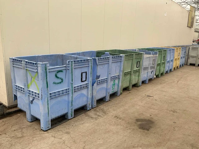 Kunststof palletbox (8x) - afbeelding 4 van  7