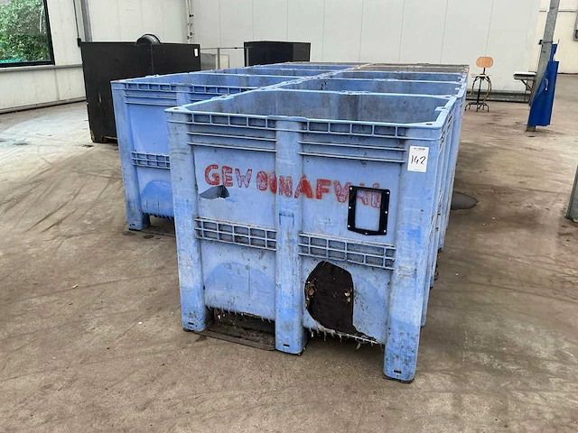 Kunststof palletbox (9x) - afbeelding 1 van  4