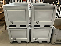 Kunststof palletkist (5x) - afbeelding 1 van  4
