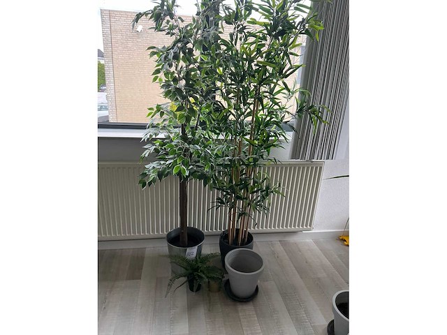 Kunststof plant (3x) - afbeelding 2 van  5