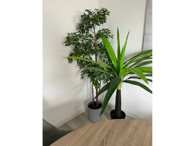 Kunststof plant (3x) - afbeelding 4 van  4