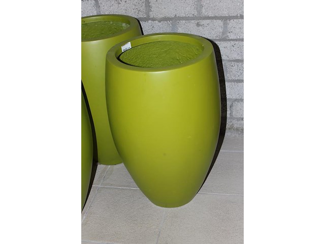 Kunststof plantenpot doorsnede 40 cm x hoogte 60 cm. - afbeelding 2 van  2