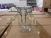 Kunststof potten met deksel (750 ml) (3560x) - afbeelding 2 van  4