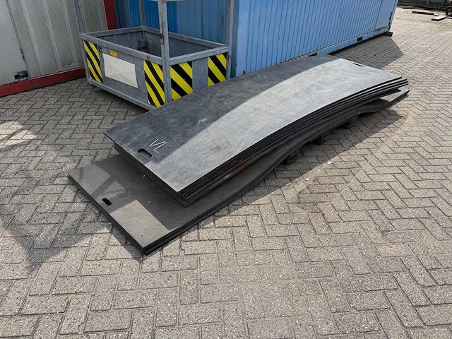 Kunststof rijplaten - 300x100cm & 400x100cm - plate material - afbeelding 2 van  2