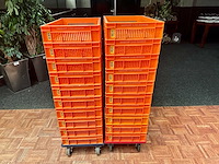 Kunststof stapelkrat (20x) - afbeelding 1 van  2