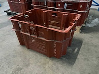 Kunststof stapelkrat (39x) - afbeelding 1 van  2