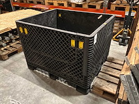 Kunststof stapelpallet krat (3x) - afbeelding 3 van  3
