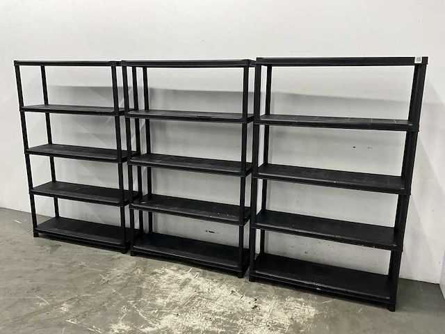 Kunststof stelling (3x) - afbeelding 1 van  4