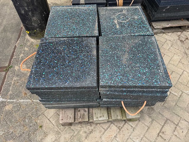 Kunststof stempelplaten - 39x 50x50x5 - plate material - afbeelding 2 van  3