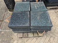 Kunststof stempelplaten - 39x 50x50x5 - plate material - afbeelding 2 van  3