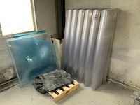 Kunststof transparante golfplaat (21x) - afbeelding 1 van  2