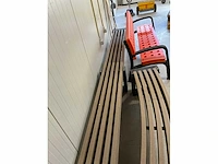 Kunststof tuinbank (3x) - afbeelding 3 van  5