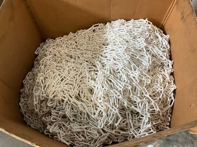 Kunststof veiligheid- en waarschuwketting - afbeelding 2 van  3