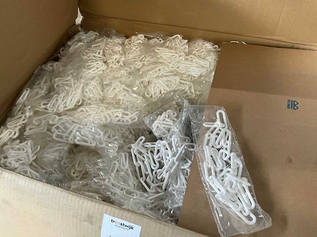 Kunststof veiligheid- en waarschuwketting - afbeelding 3 van  3