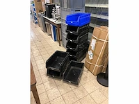 Kunststof voorraadbakken (9x) - afbeelding 2 van  5