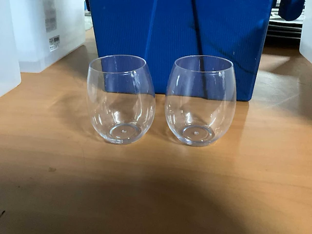Kunststof waterglazen (24x) - afbeelding 1 van  5