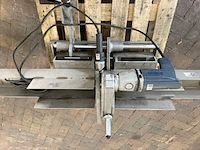 Kunststofbuis las- en persapparaat, widos, polypress 2000, grijs/blauw