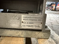 Kunststofbuis las- en persapparaat, widos, polypress 2000, grijs/blauw - afbeelding 2 van  6