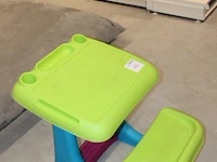 Kunststoffen kindertekentafel gebruikt - afbeelding 2 van  2