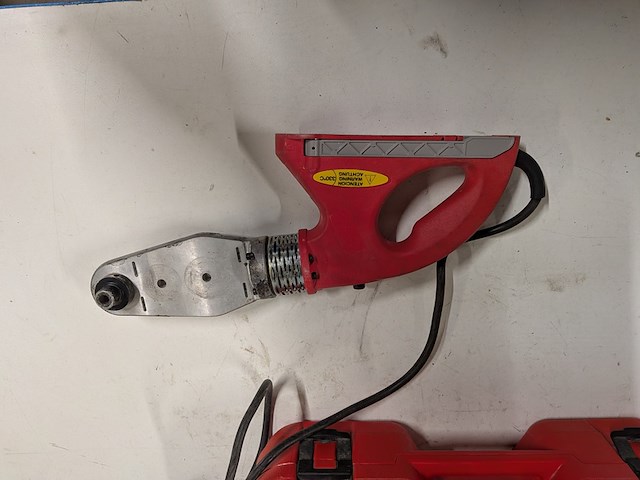 Kunststoflasapparaat - 20-63mm - 230v rothenberger, roweld p63-s6, bouwjaar 2011 - afbeelding 3 van  9